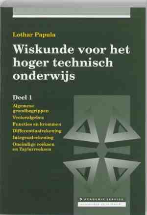 Foto: Wiskunde voor hoger technisch onderwijs 1