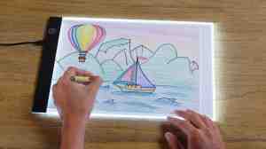 Foto: Starlyf glow board new fantastic pad led light tekenbord tekentablet voor kinderen