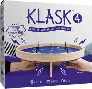Foto: Klask 4 spelers bordspel   magnetisch spel   bordspellen volwassenen en kinderen