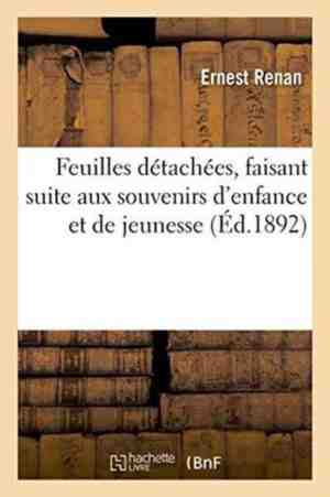 Foto: Feuilles detachees faisant suite aux souvenirs denfance et de jeunesse