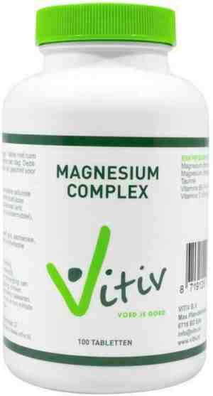 Foto: Vitiv magnesium complex 100 tabletten