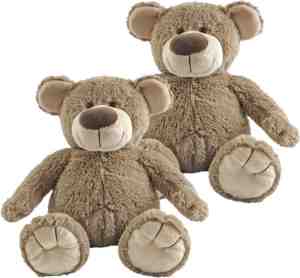 Foto: 2x stuks happy horse pluche knuffelbeer bella 55 cm teddy beren speelgoed knuffels