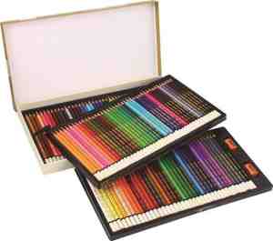 Foto: Qili kleurpotloden voor volwassenen en kinderen   122 stuks met puntenslijper   potloden volwassenen