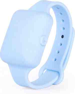 Foto: Nieuw model desinfectie armband dispenser polsband hand sanitizer handdesinfectie antibacterieel hygi ne bpa vrij blauw