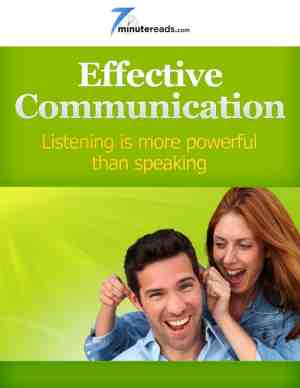 Foto: Effective communication   listening is more powerful than speaking
