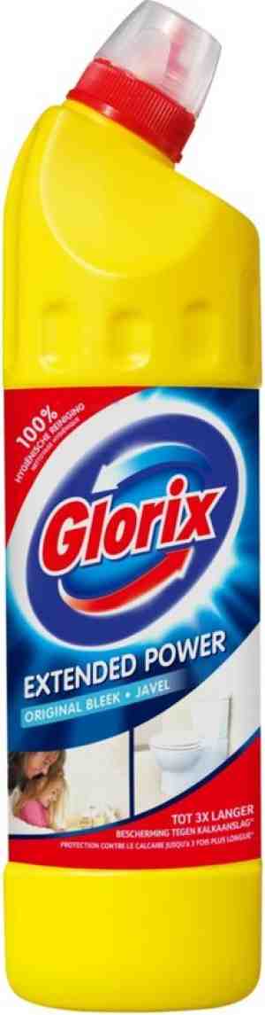 Foto: Glorix   toiletreiniger   original bleekjavel   100 hyginische reiniging   750ml x 8