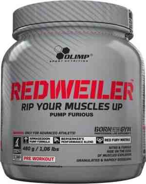 Foto: Olimp supplements redweiler   pre workout   red punch   480 gram