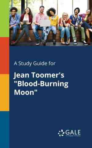 Foto: A study guide for jean toomers blood burning moon