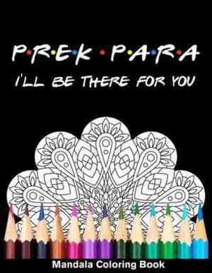 Foto: Pre k para ill be there for you mandala coloring book