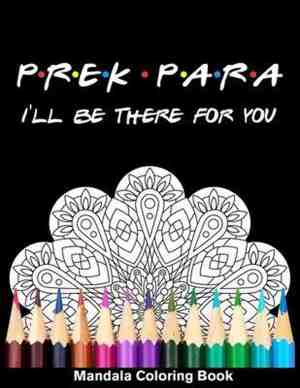 Foto: Pre k para i ll be there for you mandala coloring book