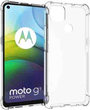 Foto: Motorola moto g9 power hoesje shockproof   imoshion shockproof case   transparant