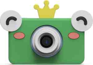 Foto: Green frog 24 mp digitale kindercamera selfie video