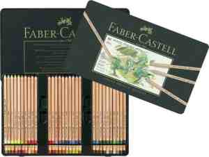 Foto: Faber castell pastelpotloden pitt   blik 60 stuks   fc 112160