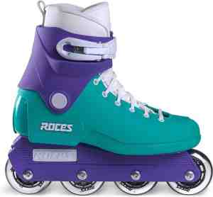 Foto: Roces 1992 inlineskates maat 40 unisex groen paars wit