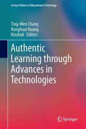 Foto: Lecture notes in educational technology  authentic learning through advances in technologies