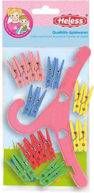 Foto: Wasknijpers set laundry clothes pegs