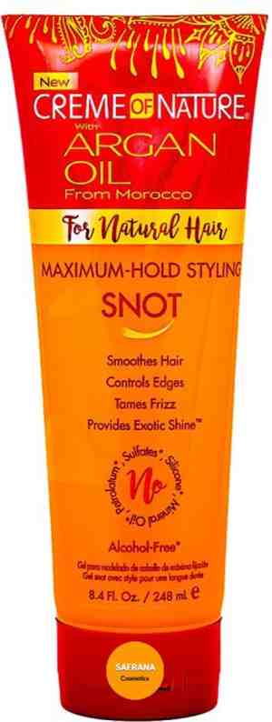 Foto: Creme of nature argan oil for natural hair maximum hold styling snot 250 ml