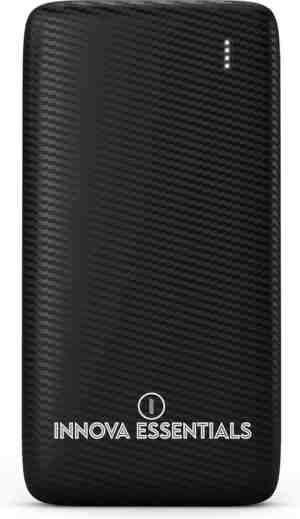 Foto: Innova powerbank pro 20 000 mah w snellader compact design usb 3 0 c micro quick charger universele voor o a apple iphone samsung zwart