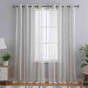 Foto: Premium vitrage woonkamer raam accessiores curtains voile