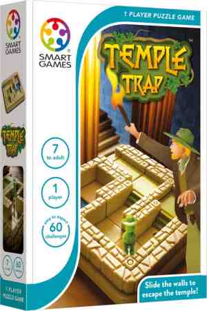 Foto: Smartgames   temple trap   60 uitdagingen   1 speler   voor kinderen n volwassenen