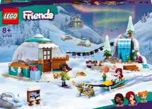 Foto: Lego friends iglo vakantieavontuur speelgoed winter glamping set met speelgoed hond   41760