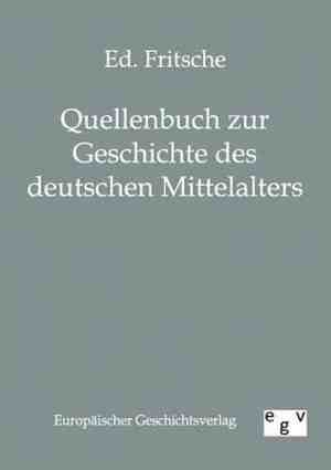 Foto: Quellenbuch zur geschichte des deutschen mittelalters