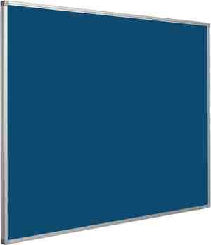 Foto: Prikbord softline profiel 16mm bulletin blauw 120x180cm