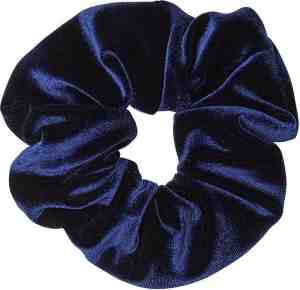 Foto: Meisjes scrunchie donkerblauw