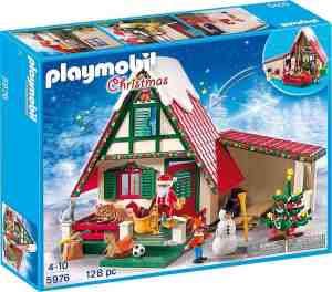 Foto: Playmobil bij de kerstman thuis 5976