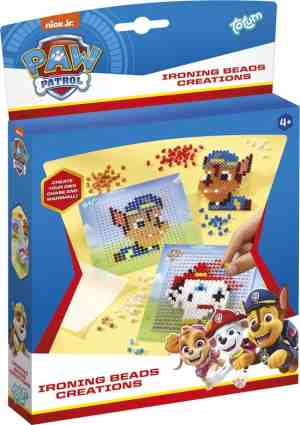 Foto: Paw patrol knutselset strijkkralen chase   totum knutselset unisex incl  800 strijkkralen creatief educatief