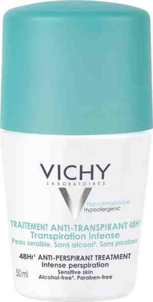 Foto: Vichy intense transpiratie deodorant 48u   roller 50ml