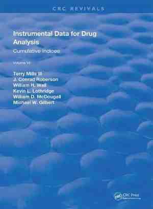 Foto: Instrumental data for drug analysis second edition