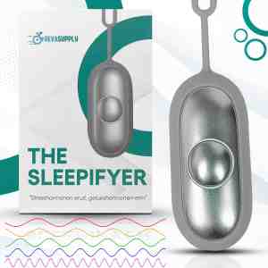 Foto: Revasupply sleepifyer slaaphulp frequentietherapie stimuleert aanmaak van serotonine melatonine concentratie tegen depressie tegen slapeloosheid tegen stress beter slapen moeite met slapen