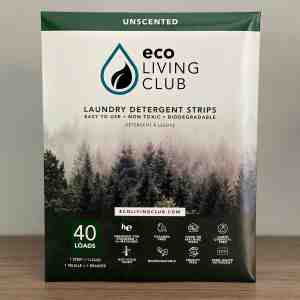 Foto: Upnature eco living club wasstrips 40 wasbeurten geurloos zero waste hypoallergeen getest