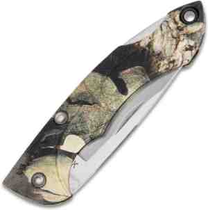 Foto: Buck knives bantam 285 blw mossy oak zakmes inklapbaar mes