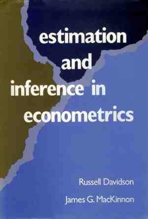 Foto: Estimation and inference in econometrics