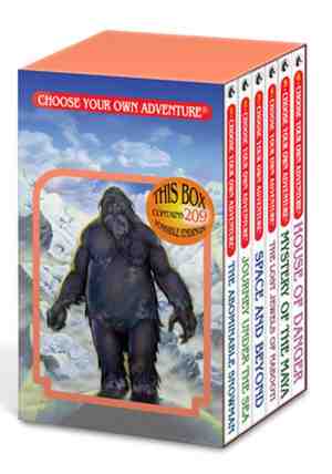 Foto: Choose your own adventure 6  book boxed set 1 the abominable snowman journey under the sea space and beyond the lost jewels of nabooti mystery of the maya house of danger