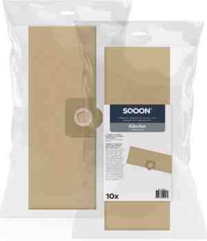 Foto: Sqoon   stofzuigerzakken geschikt voor krcher wd3 series   10 stuks   sqoon kwaliteit