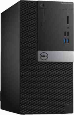 Foto: Dell optiplex 5050 tower desktop pc intel core i 7 8 gb ram 256 ssd windows 10 pro zwart
