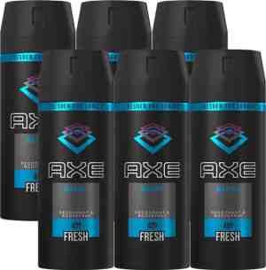 Foto: Axe marine deodorant   6 x 150 ml   voordeelverpakking