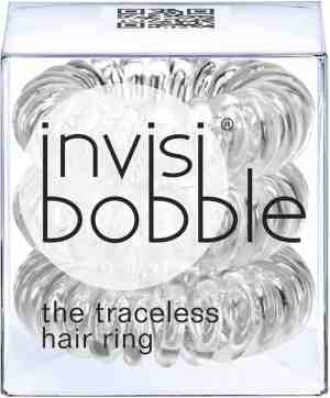 Foto: Invisibobble   original   haarelastiekjeshaarbandjes   crystal clear 3 stuks