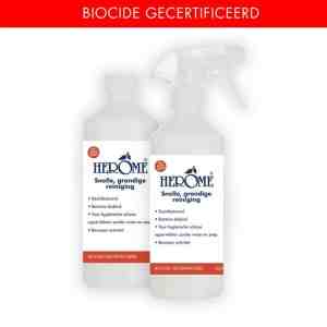 Foto: Herome direct desinfect sensitive parfumvrij spray literfles met navulling   80 alcohol   voor desinfectie van oppervlakken en handen   21000ml 