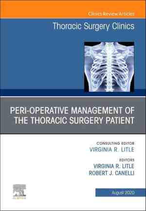 Foto: Peri operative management of the thoracic patient an issue of thoracic surgery clinics