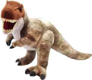 Foto: Pluche dinosaurus t rex knuffel 38 cm   dinosaurus dieren knuffels   speelgoed