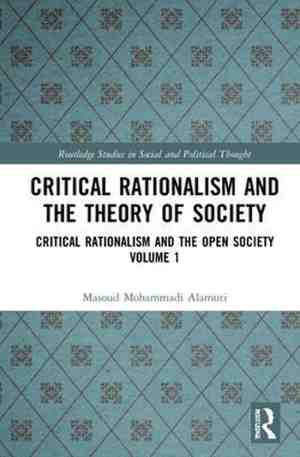 Foto: Routledge studies in social and political thought  critical rationalism and the theory of society