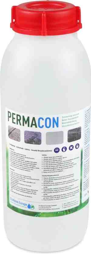 Foto: Permacon 1 liter   beton impregneren   maakt beton en steen gegarandeerd 100 waterdicht   impregneermiddel steen   betonvloer impregneren   beton waterdicht maken