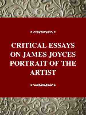 Foto: Critical essays on james joyces a portrait of the artist as a young man