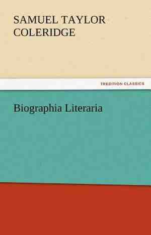 Foto: Biographia literaria