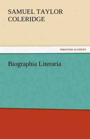 Foto: Biographia literaria