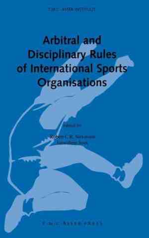 Foto: Arbitral and disciplinary rules of international sports organisations